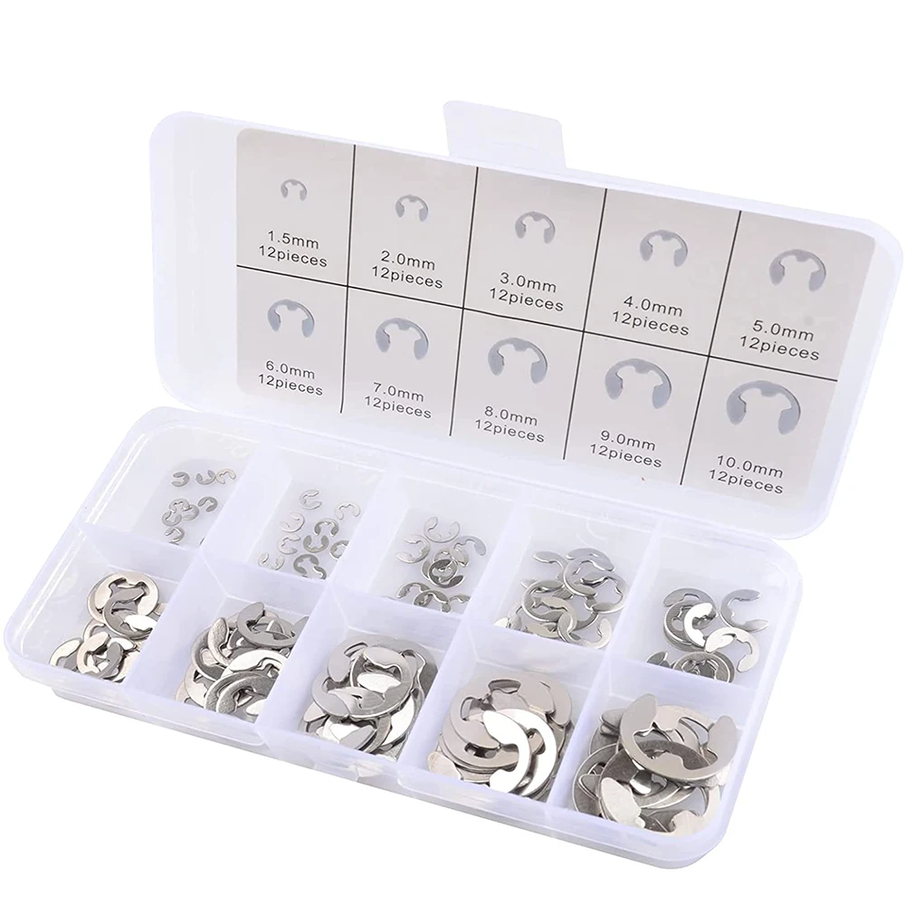 Image du kit de circlips en acier inoxydable