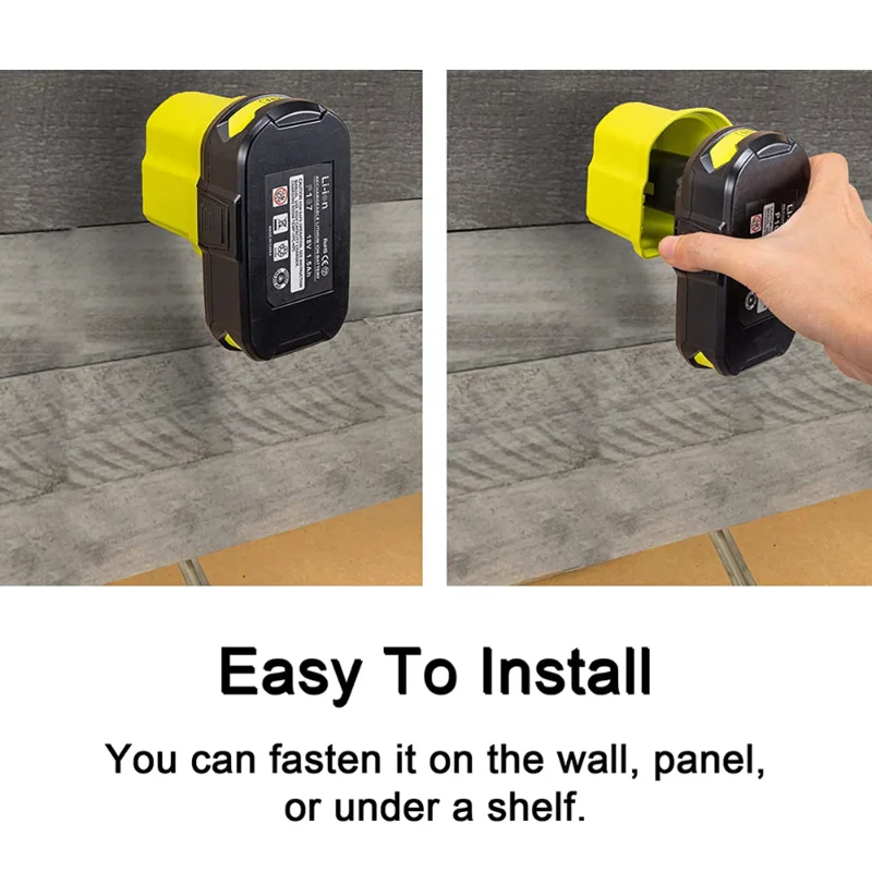 Image du support de batterie mural pour RYOBI 18V