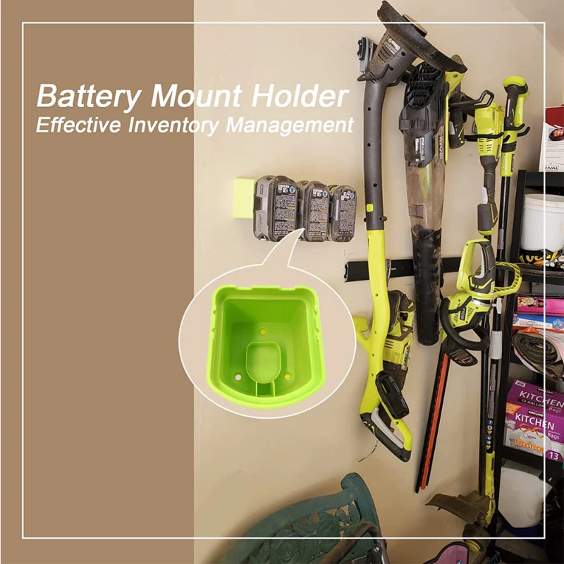 Image du support de batterie mural pour RYOBI 18V
