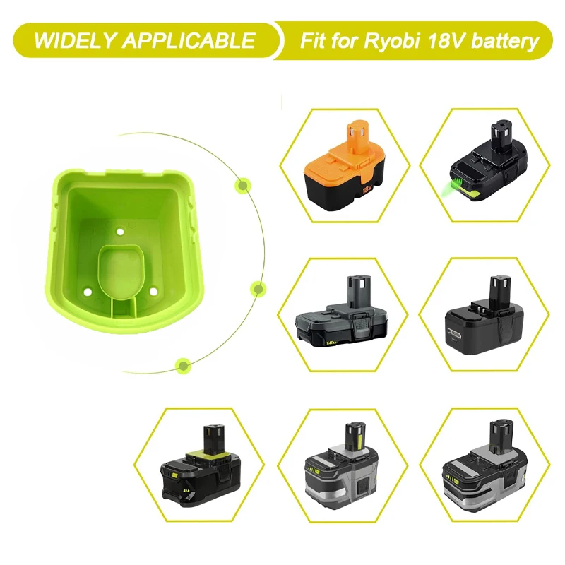 Image du support de batterie mural pour RYOBI 18V