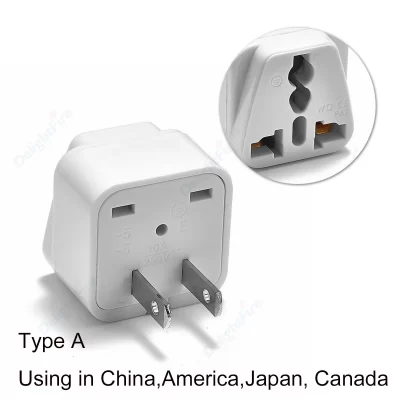 Prise De Courant Canada Adaptateur