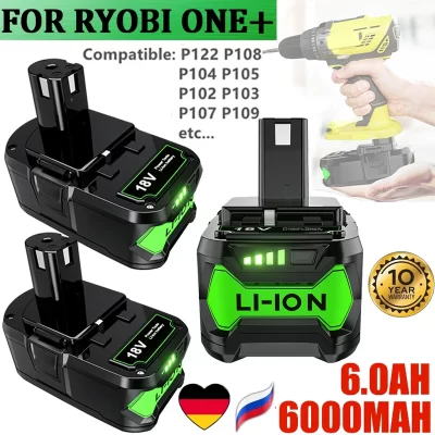 Adaptateur Batterie Parkside Ryobi