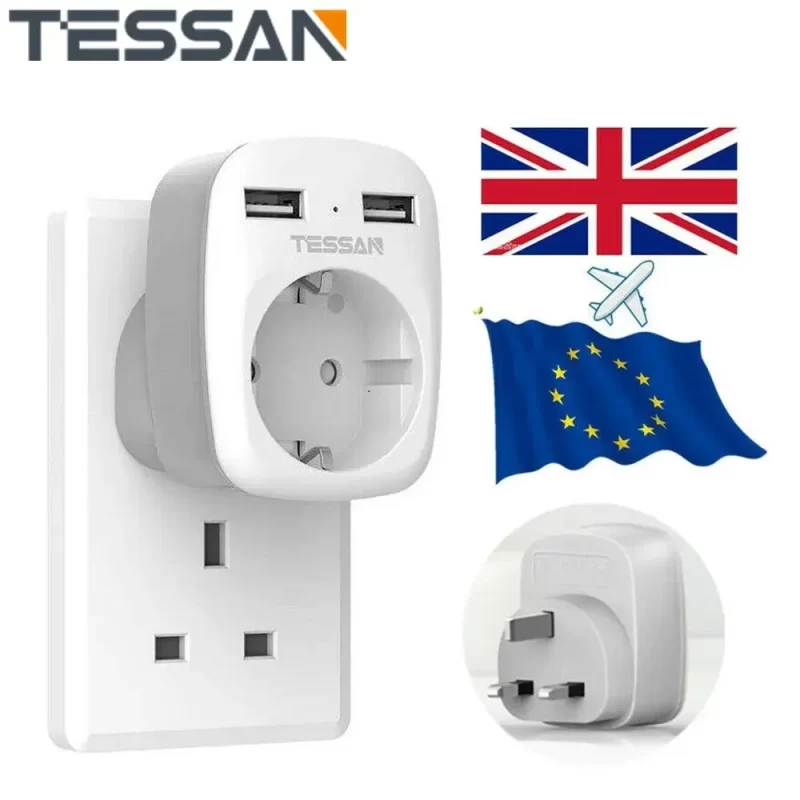 Adaptateur Prise Allemande Vers France