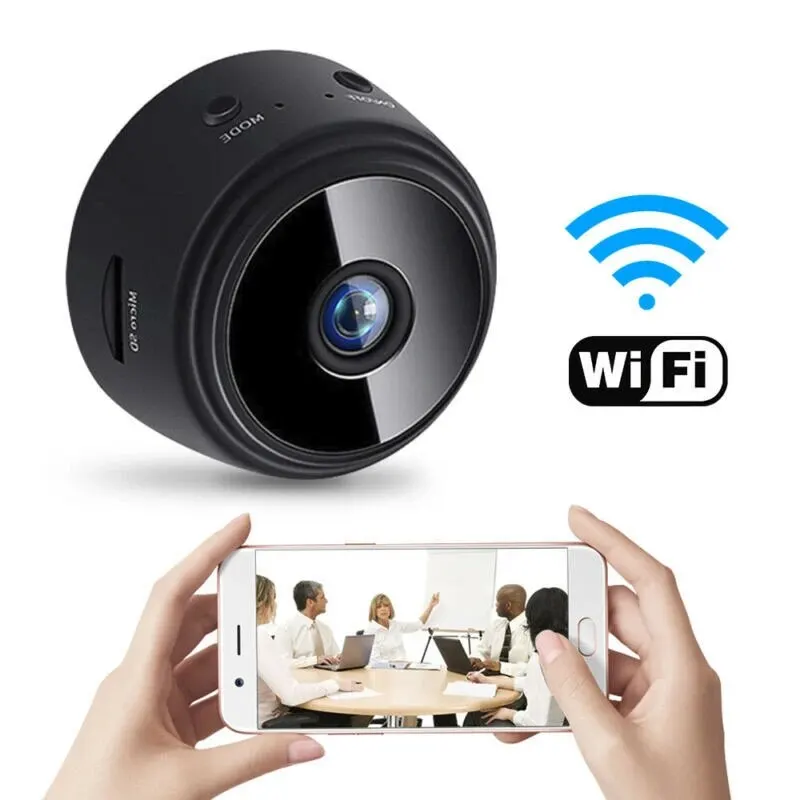 Image 1 de la Mini caméra WiFi sans fil A9