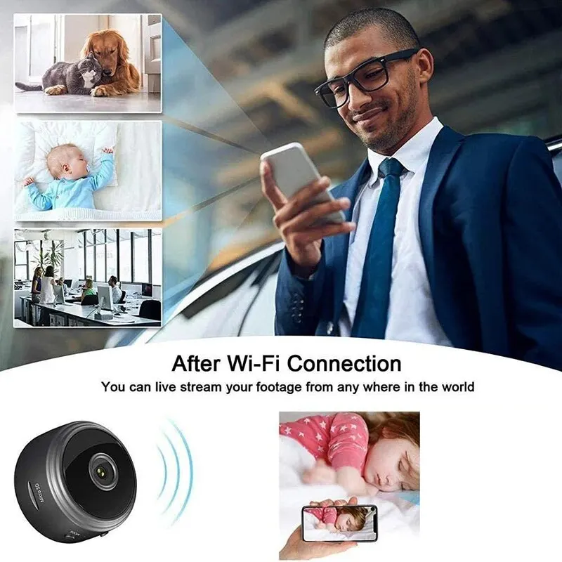 Image 6 de la Mini caméra WiFi sans fil A9