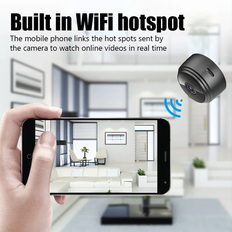 Image 5 de la Mini caméra WiFi sans fil A9