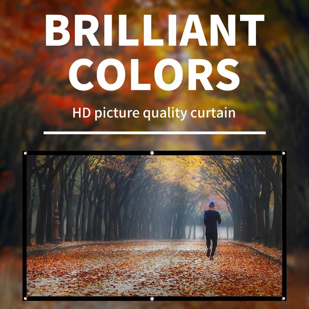 Rideau de projecteur Simple 16:9