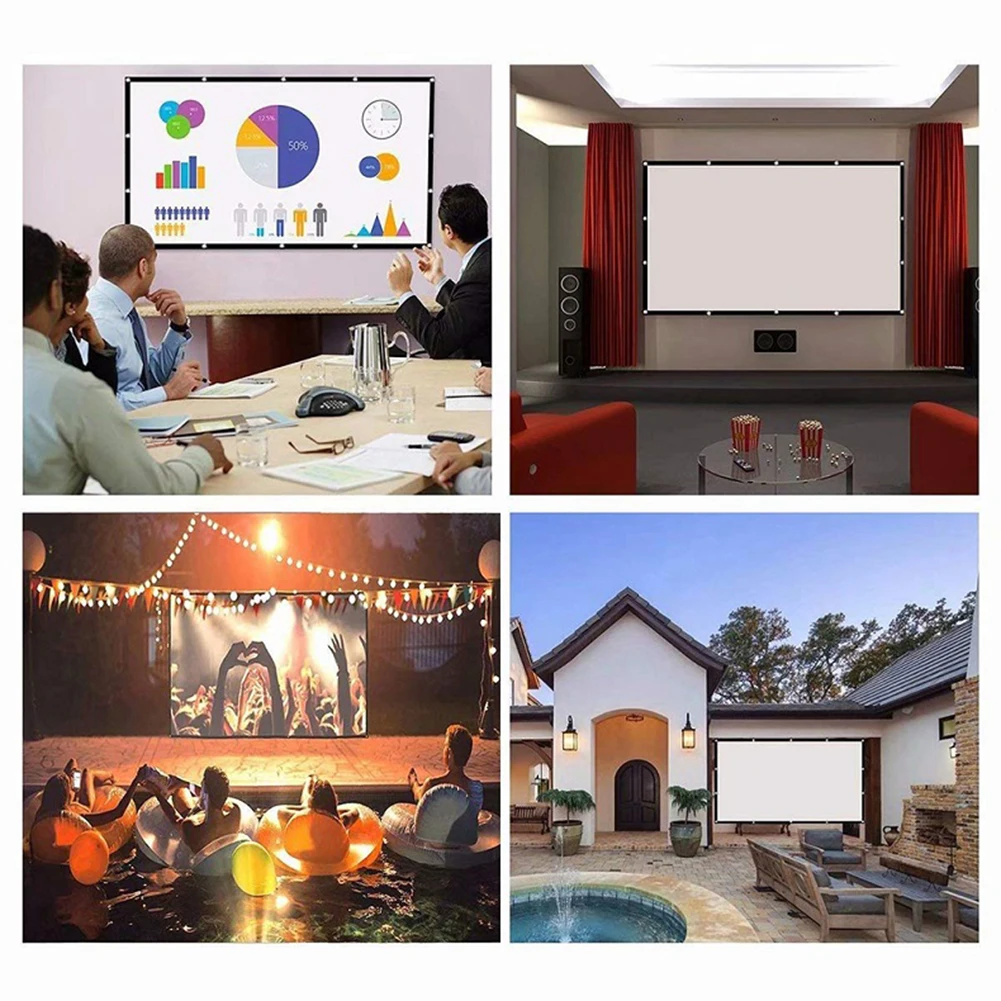 Rideau de projecteur Simple 16:9