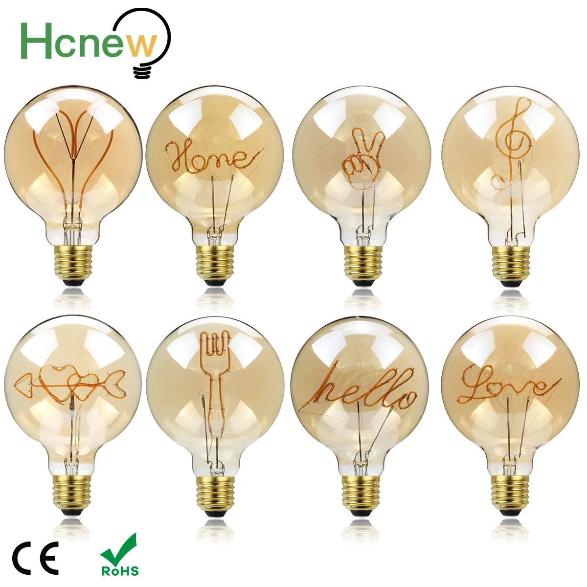 Ampoule rétro Edison G125