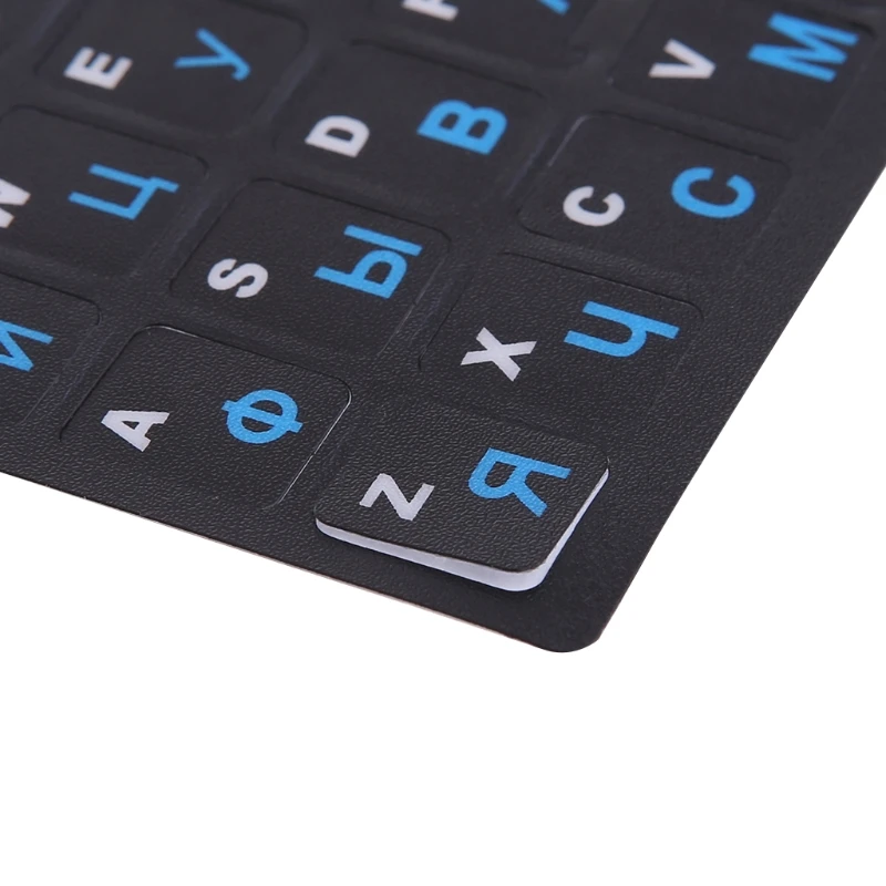 Autocollants de remplacement pour clavier russe