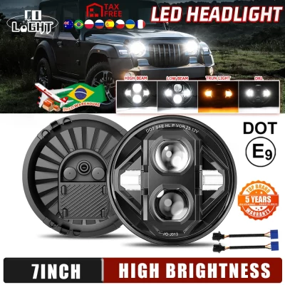 Phare Led 7 Pouces 4X4