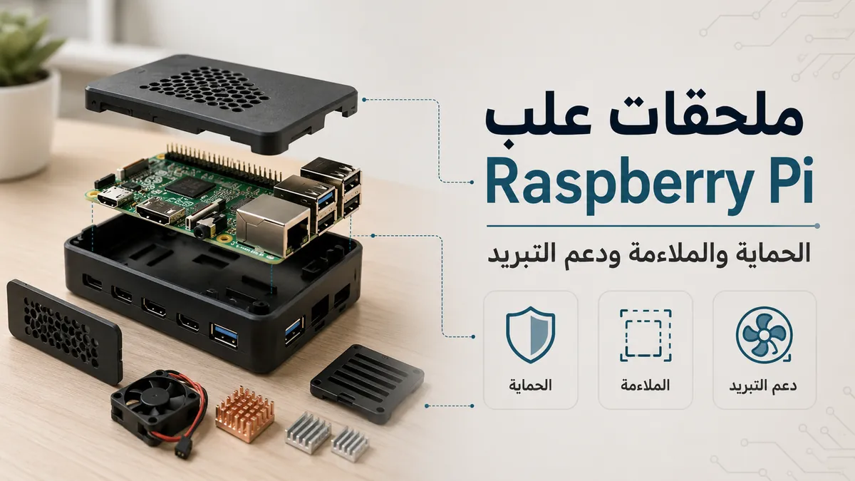علب Raspberry Pi توضح الحماية والملاءمة ودعم التبريد