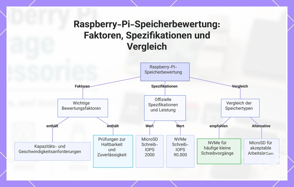 Raspberry-Pi-Speicherbewertung: Faktoren, Spezifikationen und Vergleich