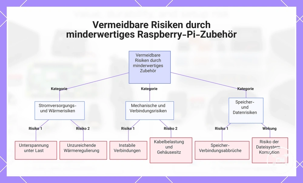 Vermeidbare Risiken durch minderwertiges Raspberry-Pi-Zubehör