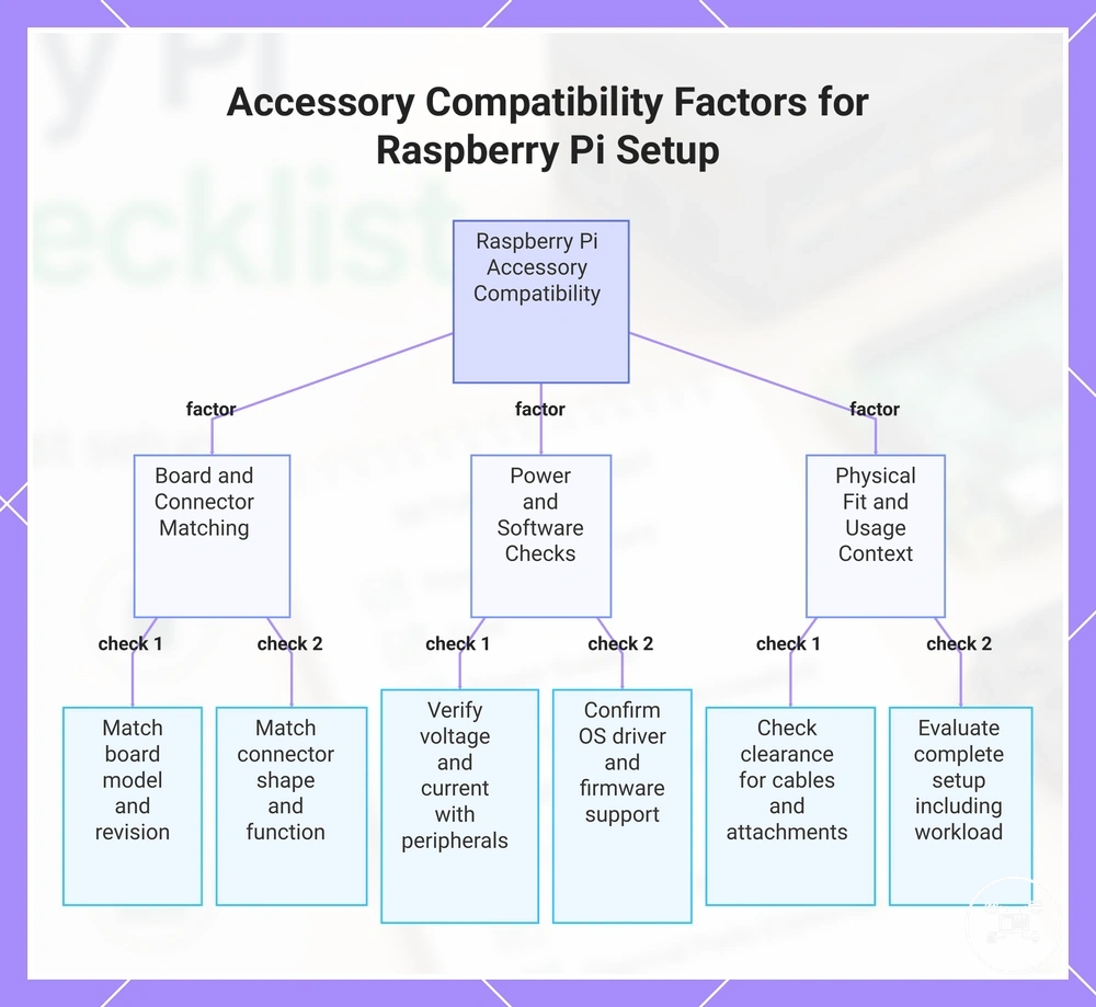 Accessory Compatibility Factors for Raspberry Pi Setup