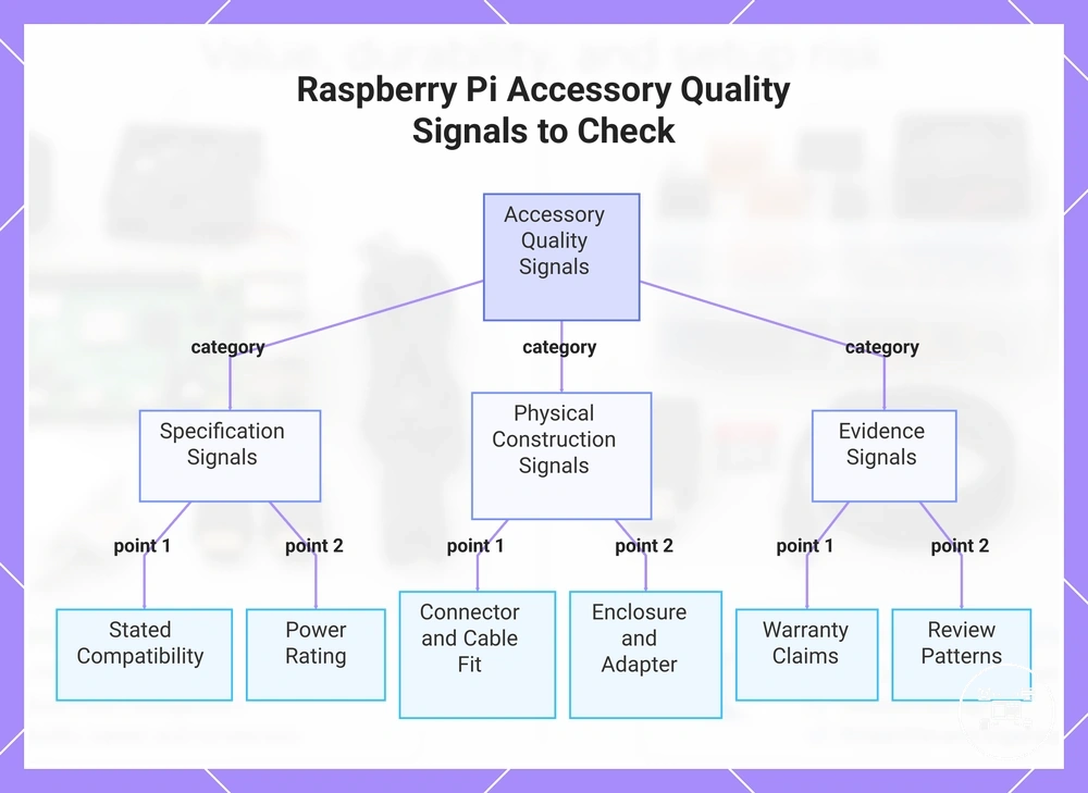 Raspberry Pi Accessory Quality Signals to Check