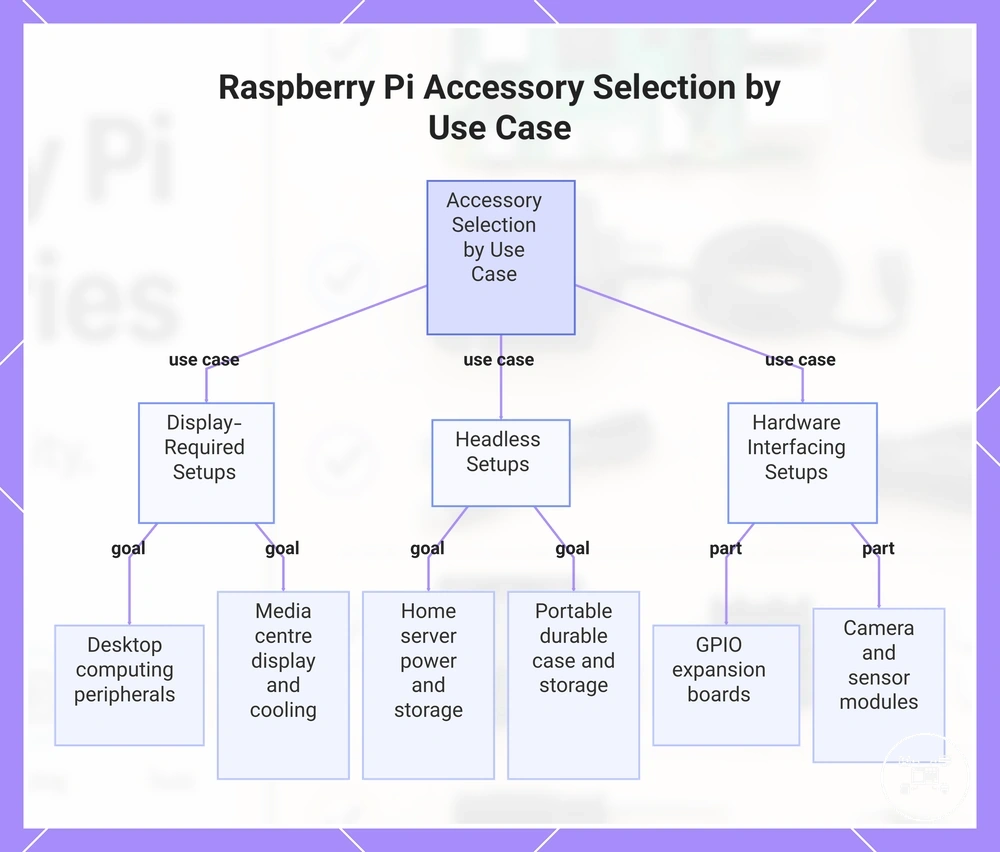 Raspberry Pi Accessory Selection by Use Case
