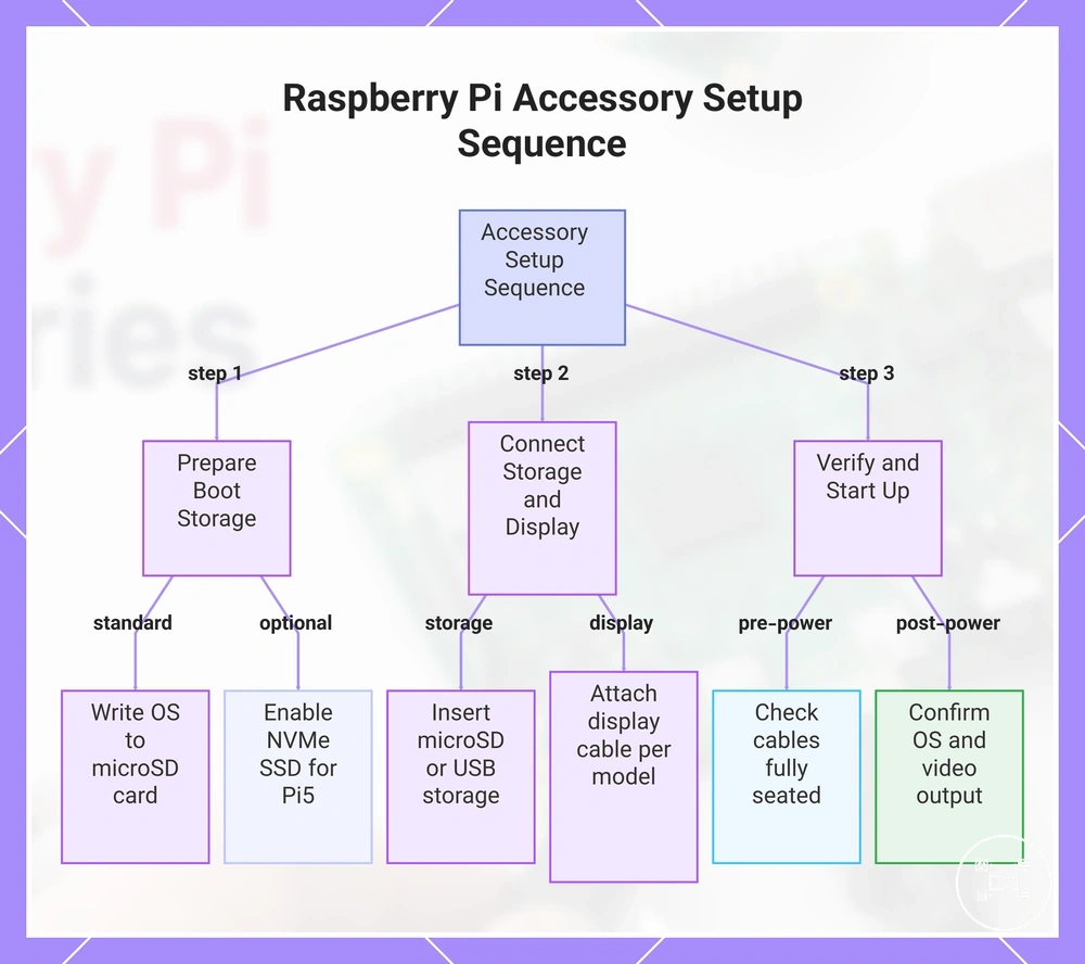 Raspberry Pi Accessory Setup Sequence