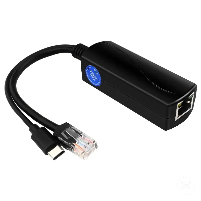 Splitter PoE Gigabit Raspberry Pi avec sortie USB Type-C