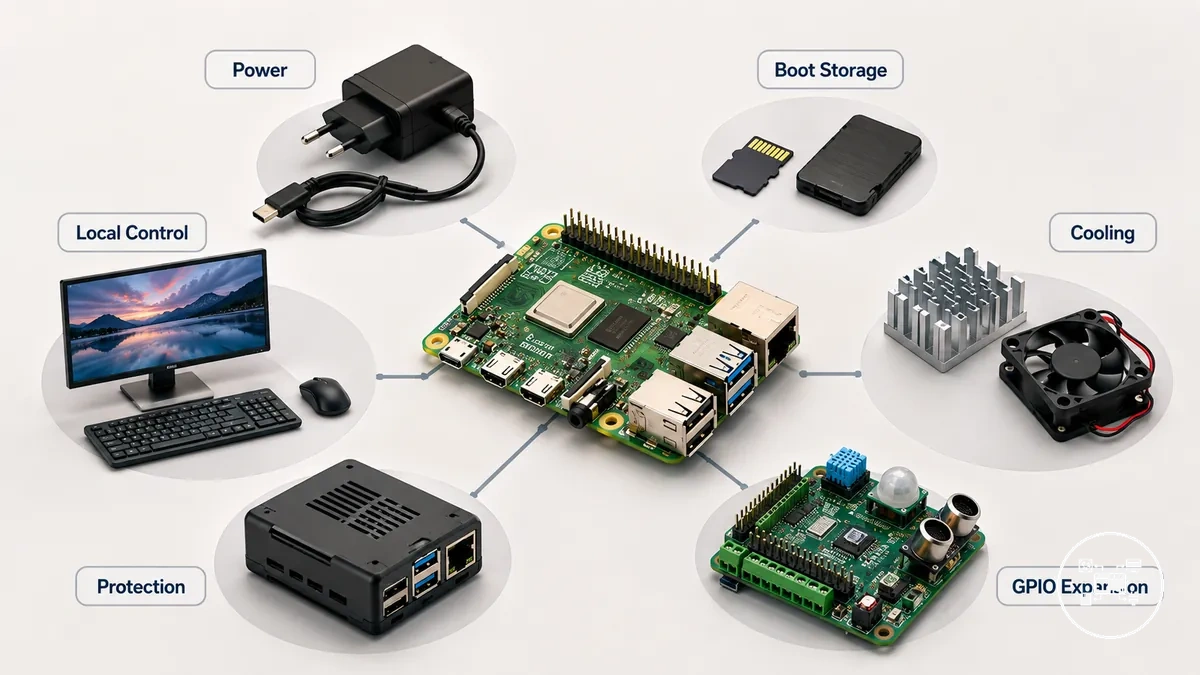 Accessoires raspberry pi essentiels besoins configuration