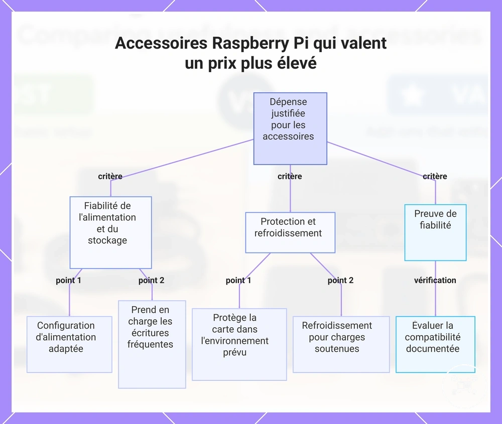 Accessoires Raspberry Pi qui valent un prix plus élevé
