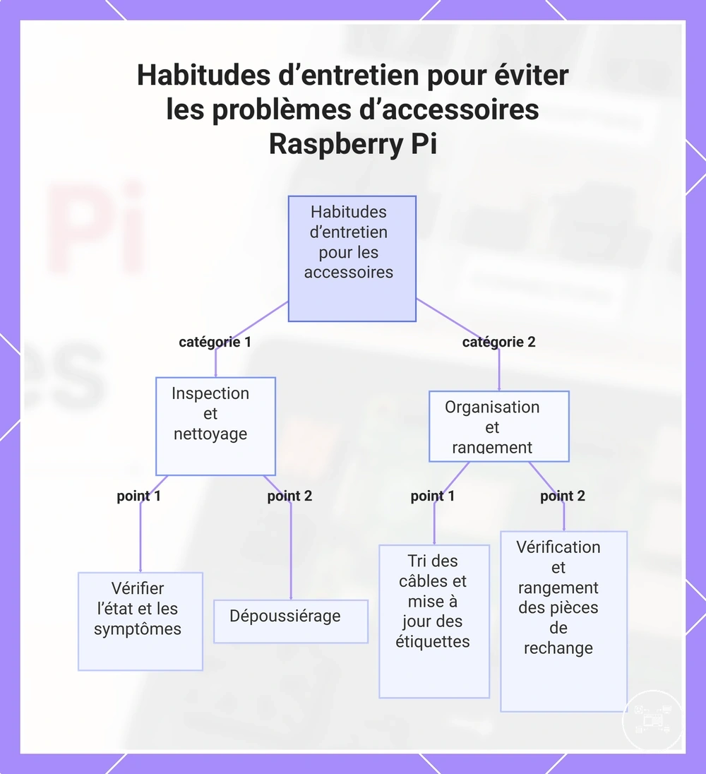 Habitudes d’entretien pour éviter les problèmes d’accessoires Raspberry Pi
