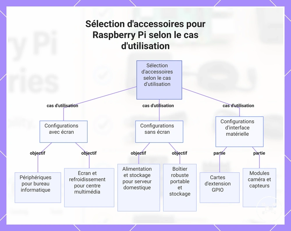 Sélection d'accessoires pour Raspberry Pi selon le cas d'utilisation