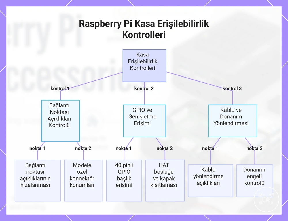 Raspberry Pi Kasa Erişilebilirlik Kontrolleri