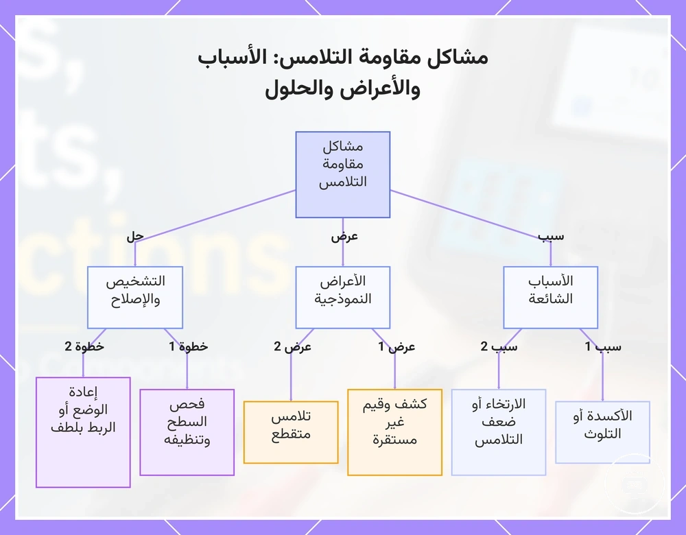 مشاكل مقاومة التلامس: الأسباب والأعراض والحلول