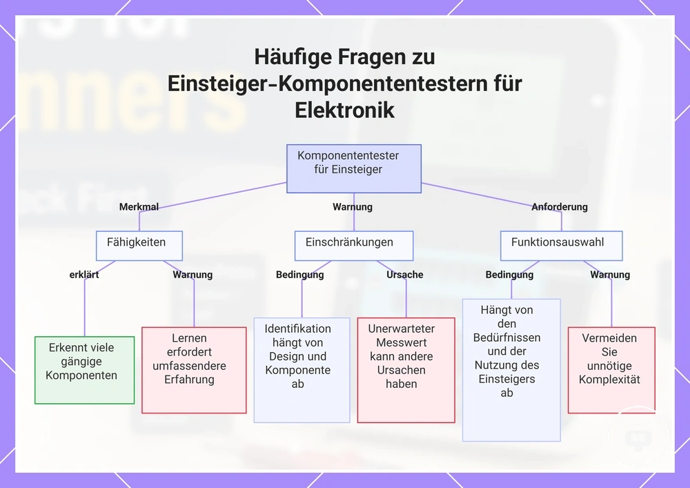 Häufige Fragen zu Einsteiger-Komponententestern für Elektronik