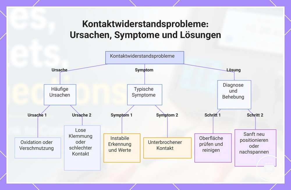 Kontaktwiderstandsprobleme: Ursachen, Symptome und Lösungen