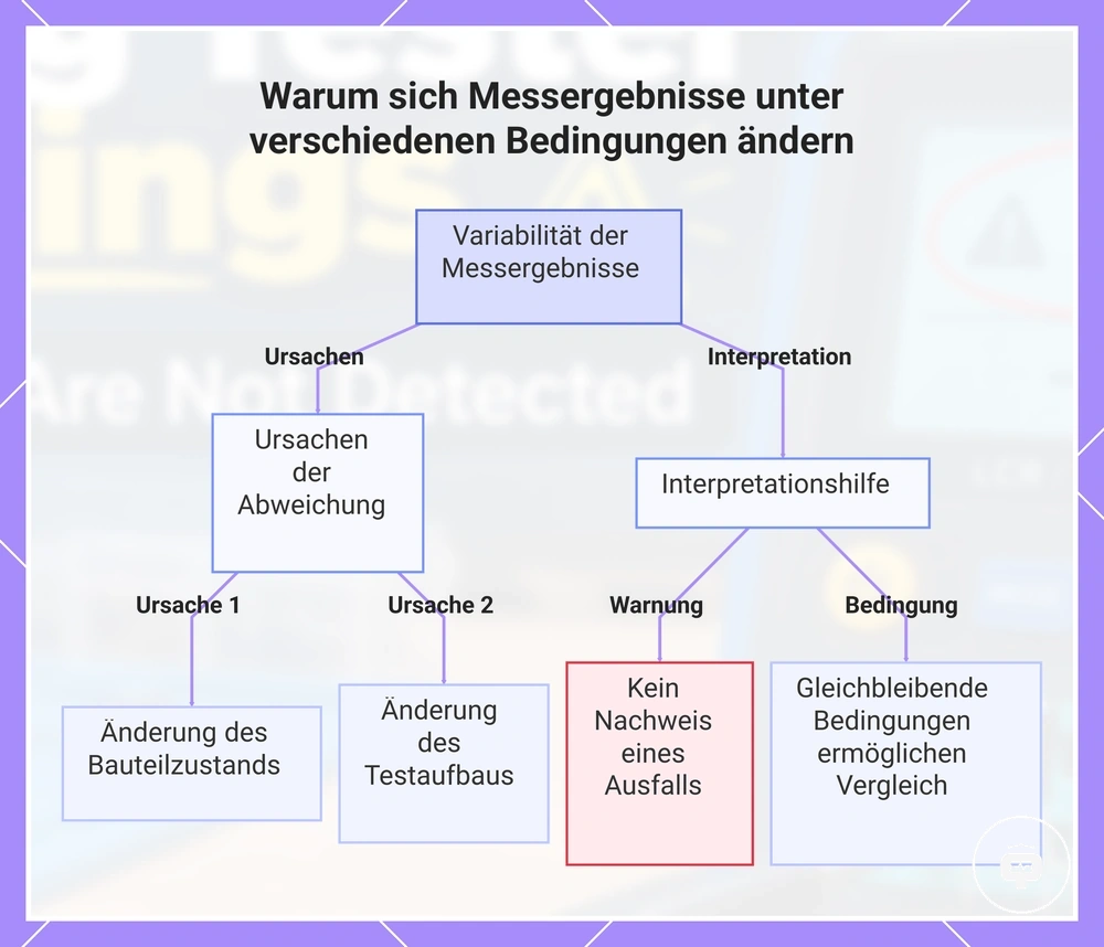 Warum sich Messergebnisse unter verschiedenen Bedingungen ändern