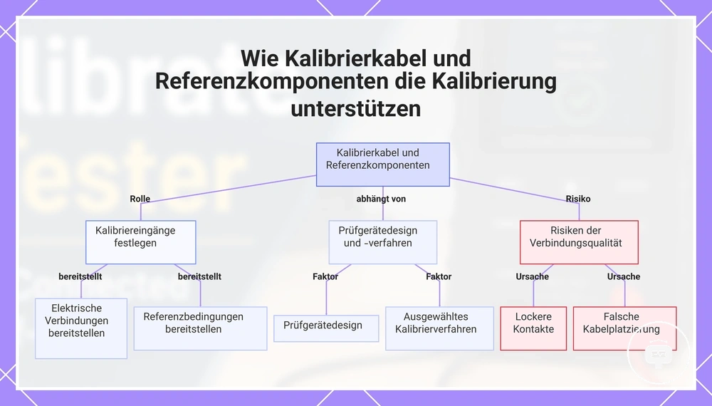 Wie Kalibrierkabel und Referenzkomponenten die Kalibrierung unterstützen