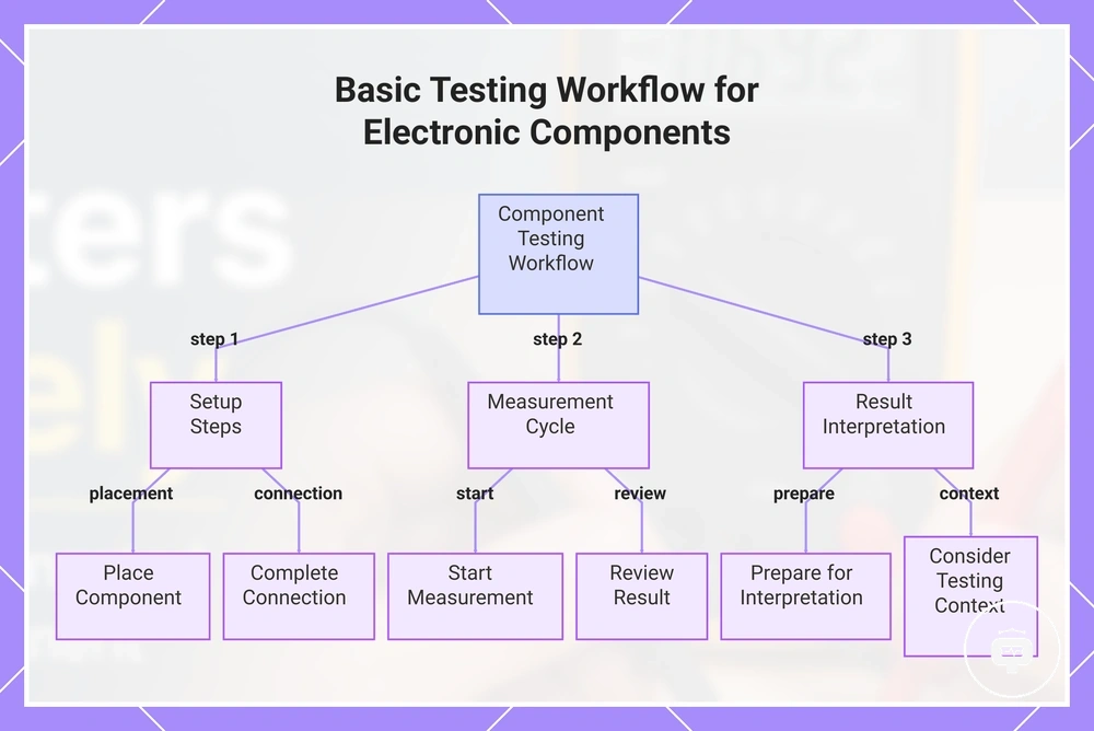 Basic Testing Workflow for Electronic Components