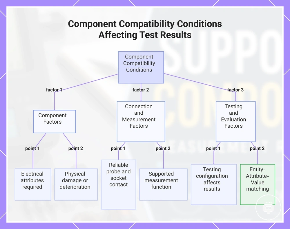 Component Compatibility Conditions Affecting Test Results