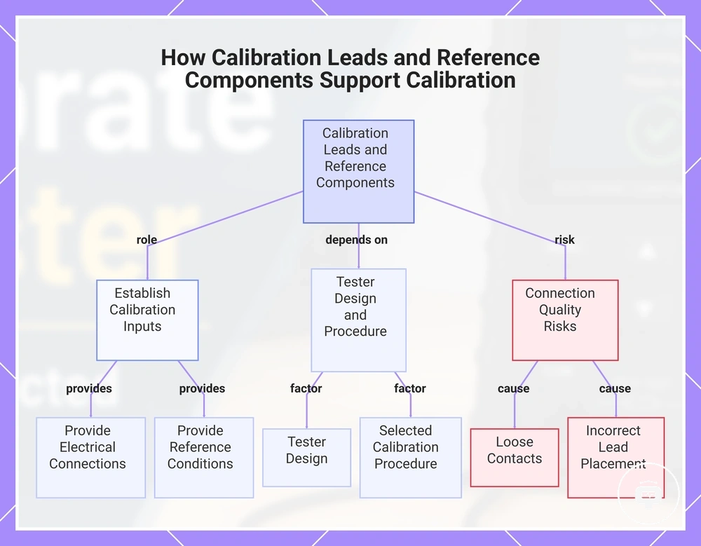 How Calibration Leads and Reference Components Support Calibration