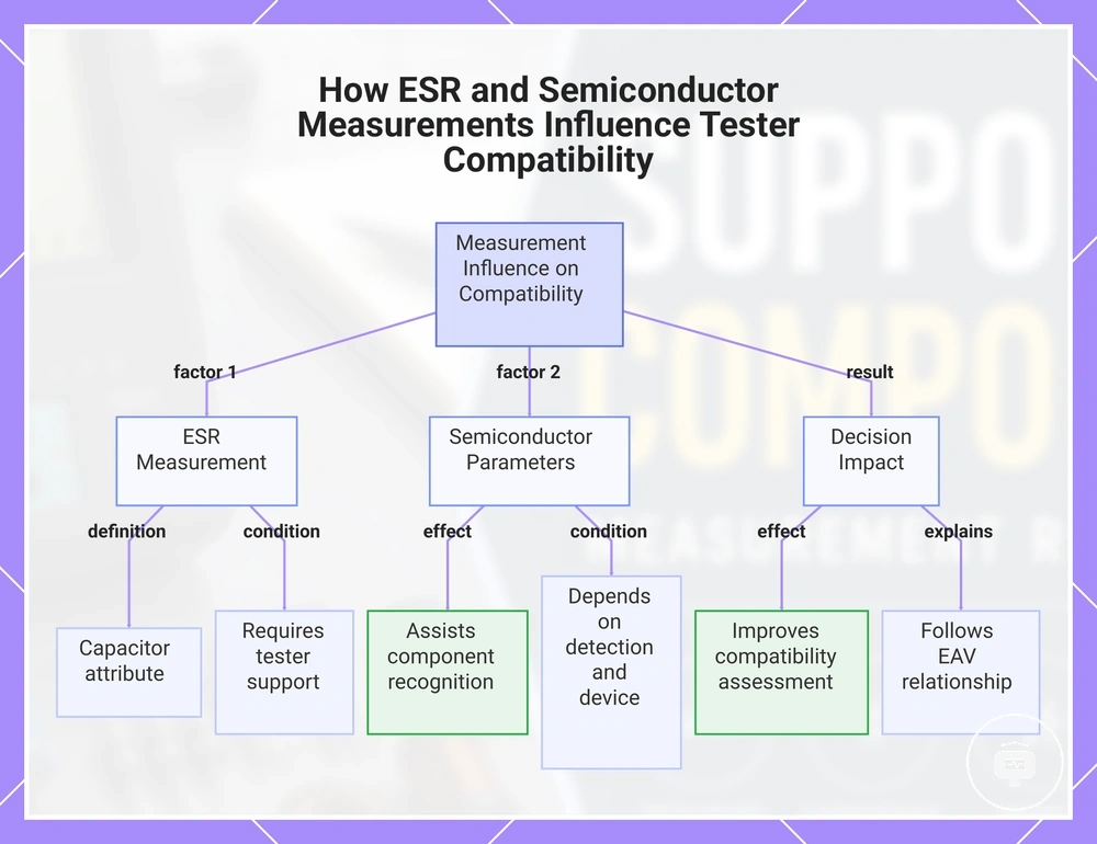 How ESR and Semiconductor Measurements Influence Tester Compatibility