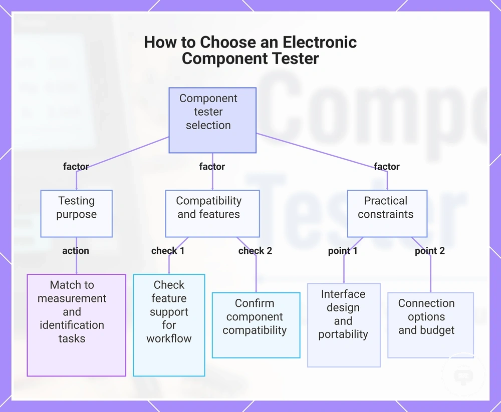 How to Choose an Electronic Component Tester