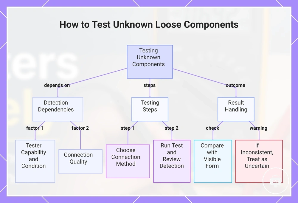 How to Test Unknown Loose Components