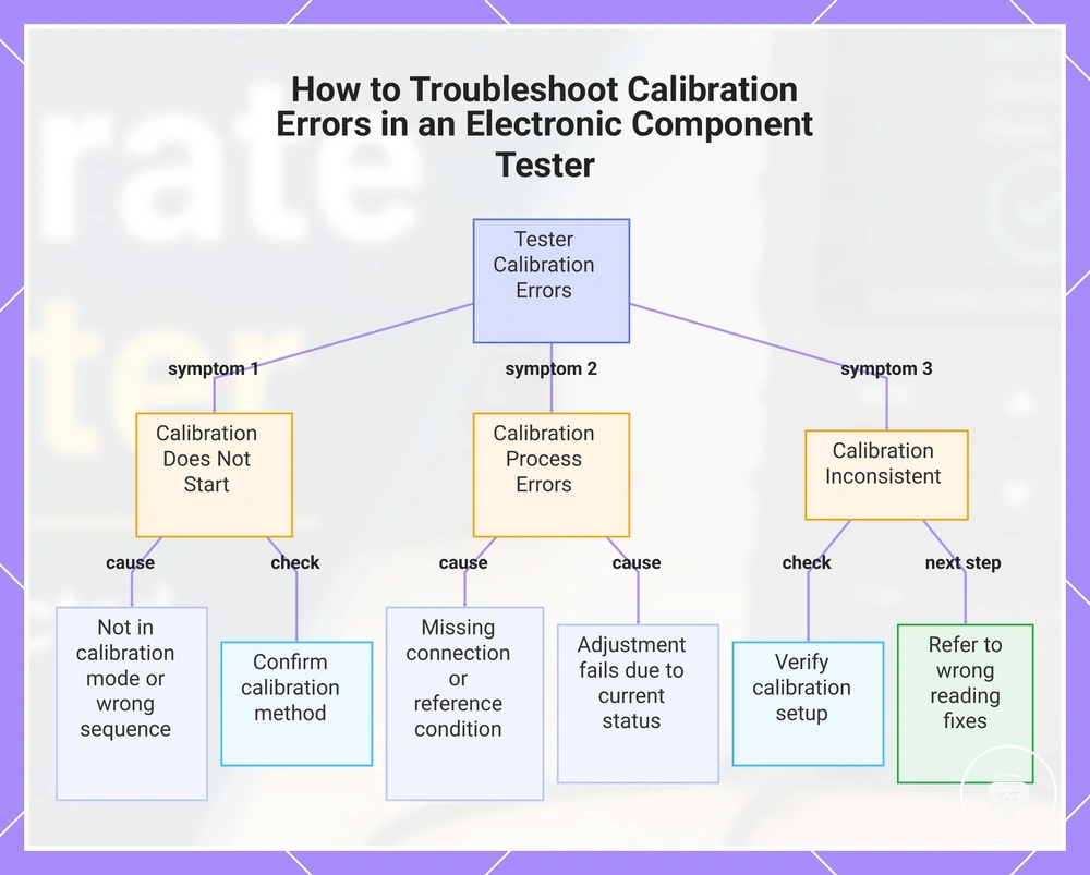 How to Troubleshoot Calibration Errors in an Electronic Component Tester