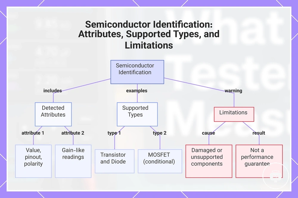 Semiconductor Identification: Attributes, Supported Types, and Limitations