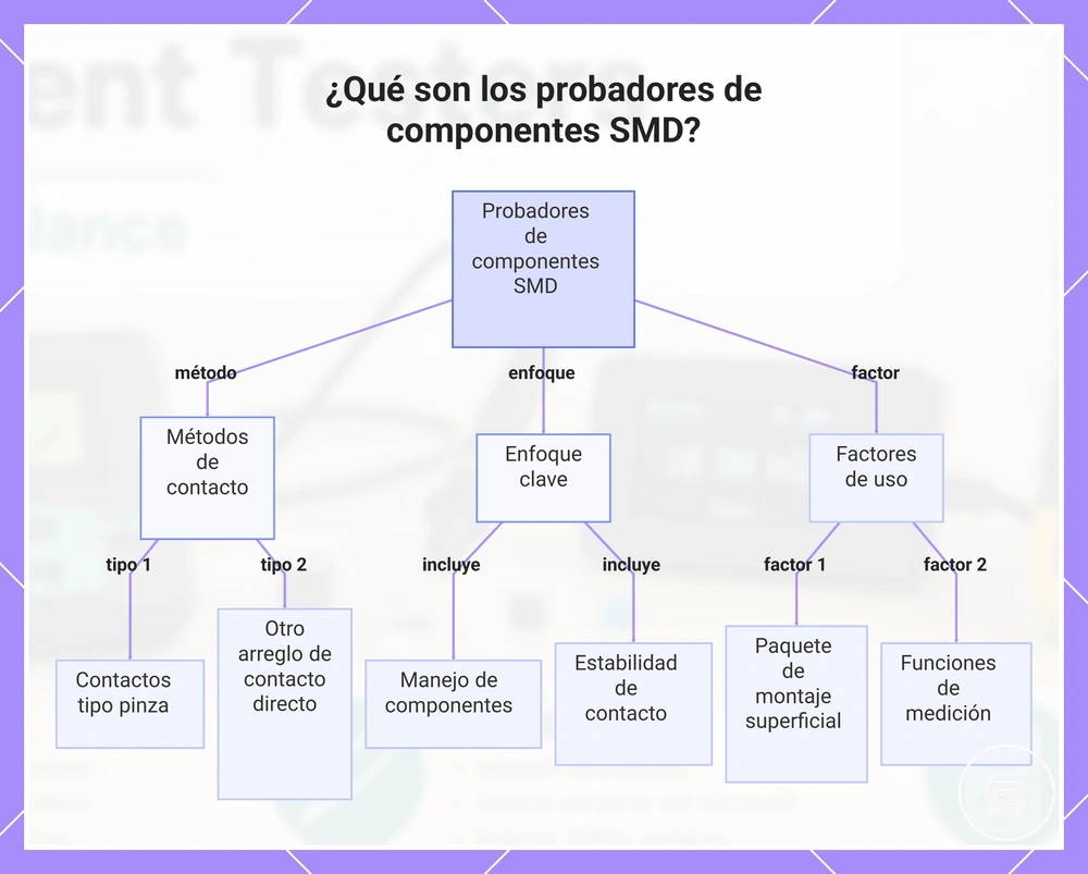 ¿Qué son los probadores de componentes SMD?