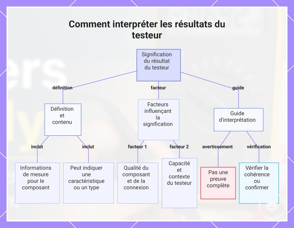 Comment interpréter les résultats du testeur