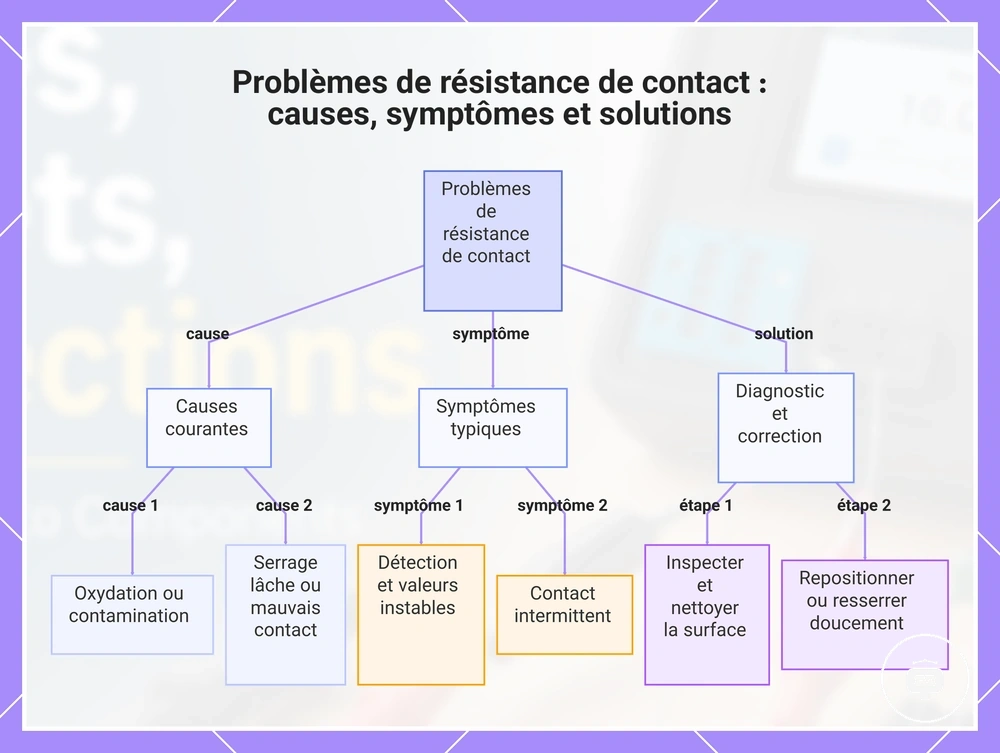 Problèmes de résistance de contact : causes, symptômes et solutions