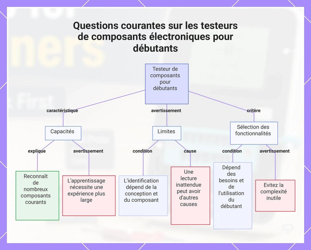 Questions courantes sur les testeurs de composants électroniques pour débutants