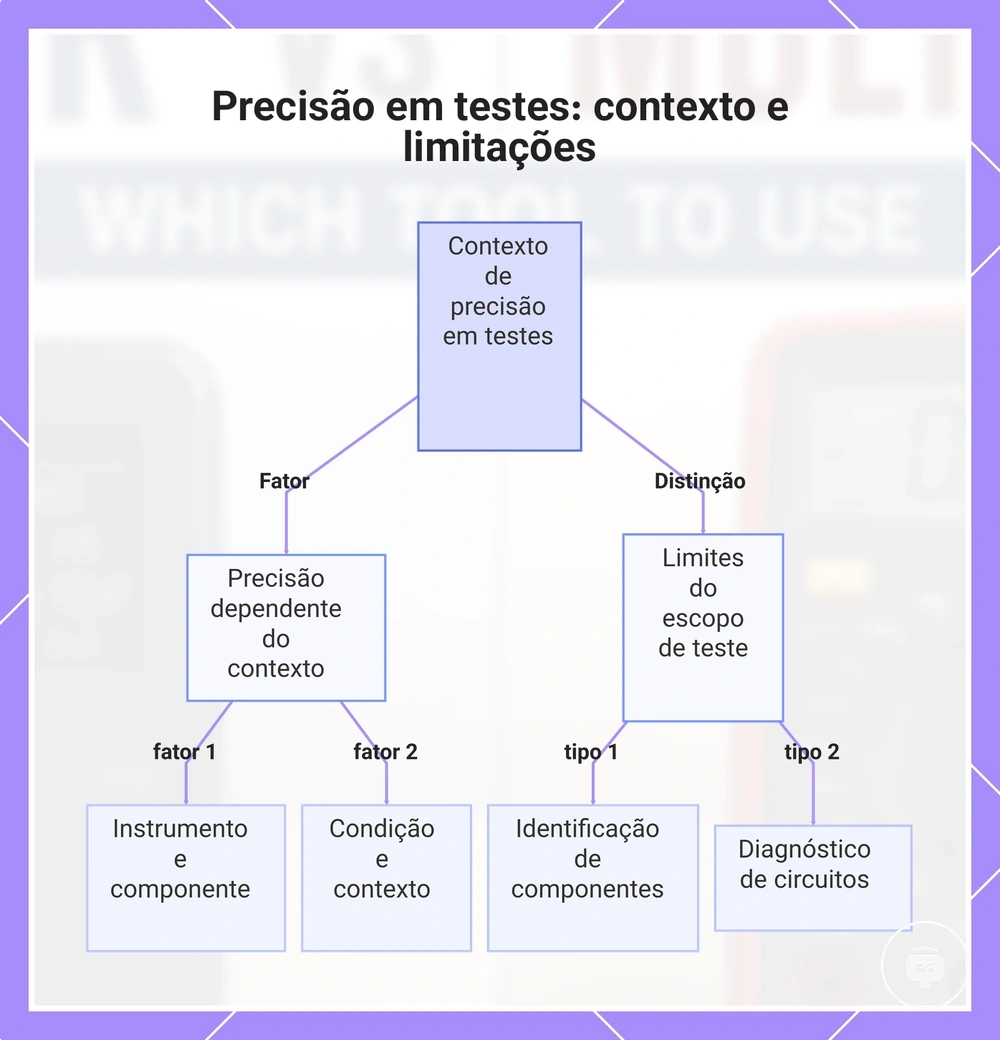 Precisão em testes: contexto e limitações
