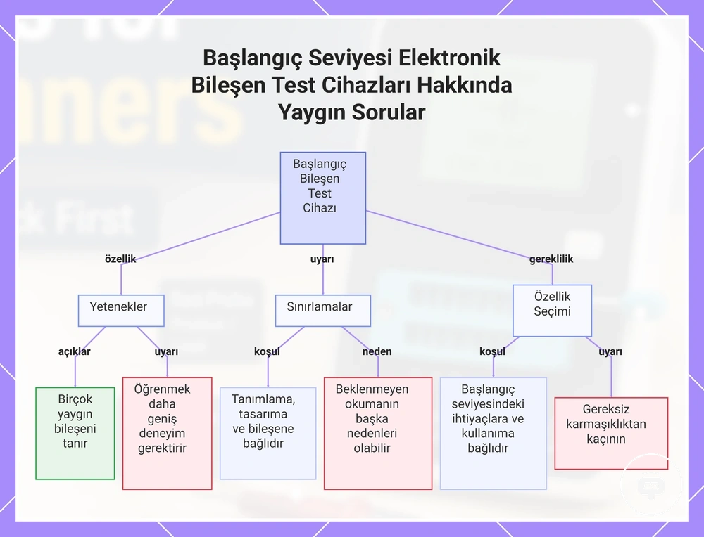 Başlangıç Seviyesi Elektronik Bileşen Test Cihazları Hakkında Yaygın Sorular
