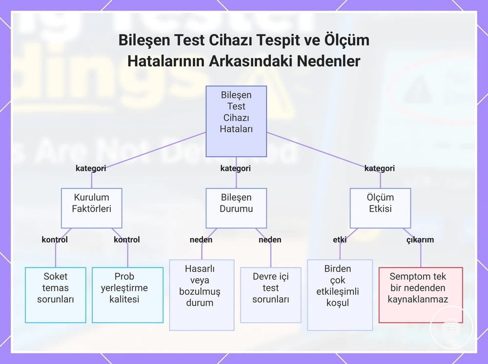 Bileşen Test Cihazı Tespit ve Ölçüm Hatalarının Arkasındaki Nedenler