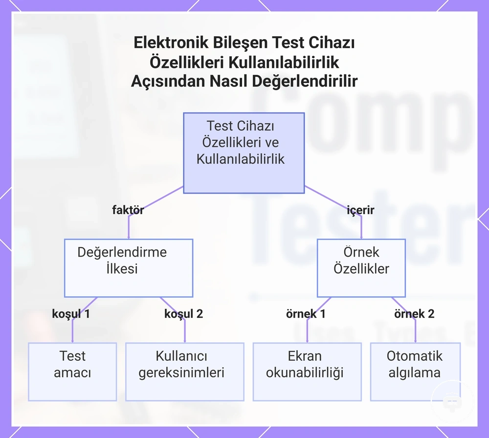 Elektronik Bileşen Test Cihazı Özellikleri Kullanılabilirlik Açısından Nasıl Değerlendirilir