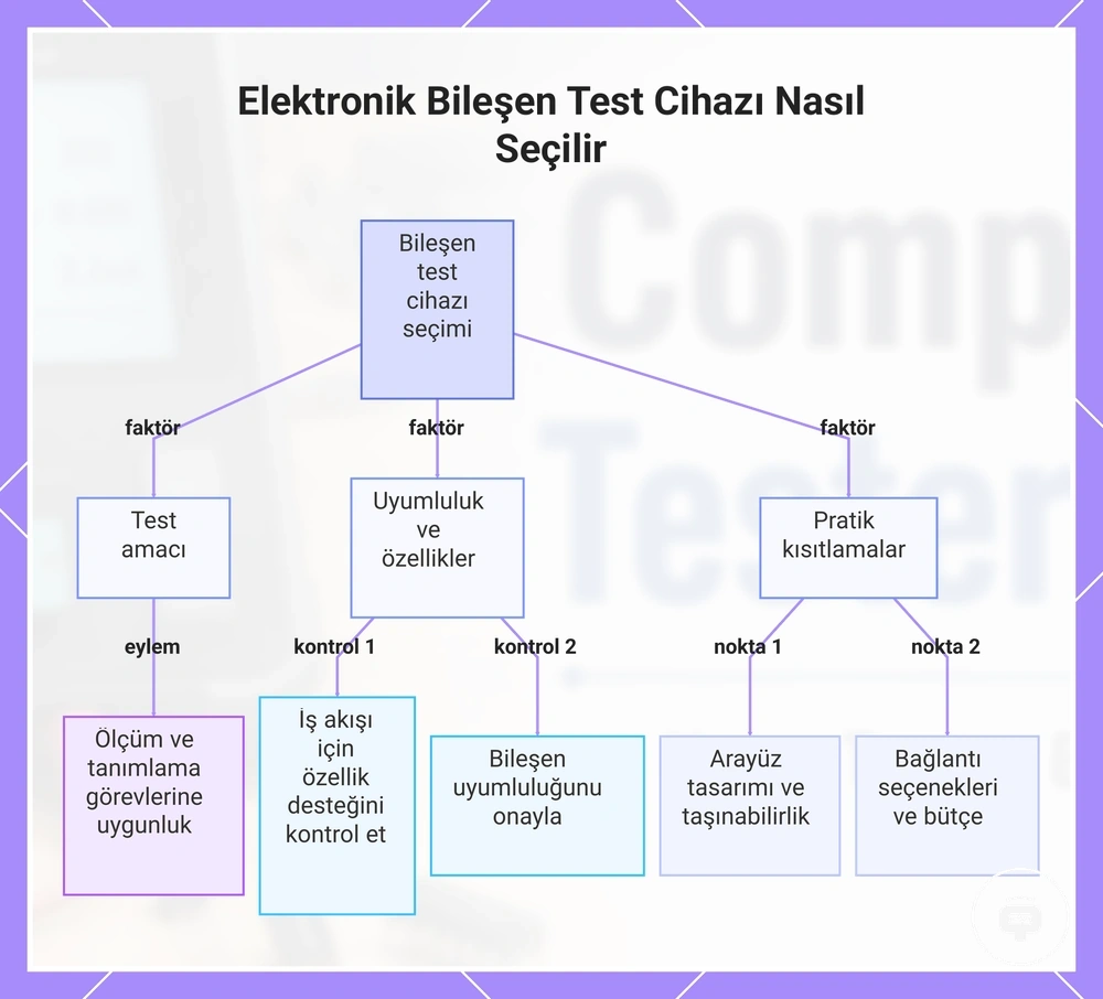 Elektronik Bileşen Test Cihazı Nasıl Seçilir